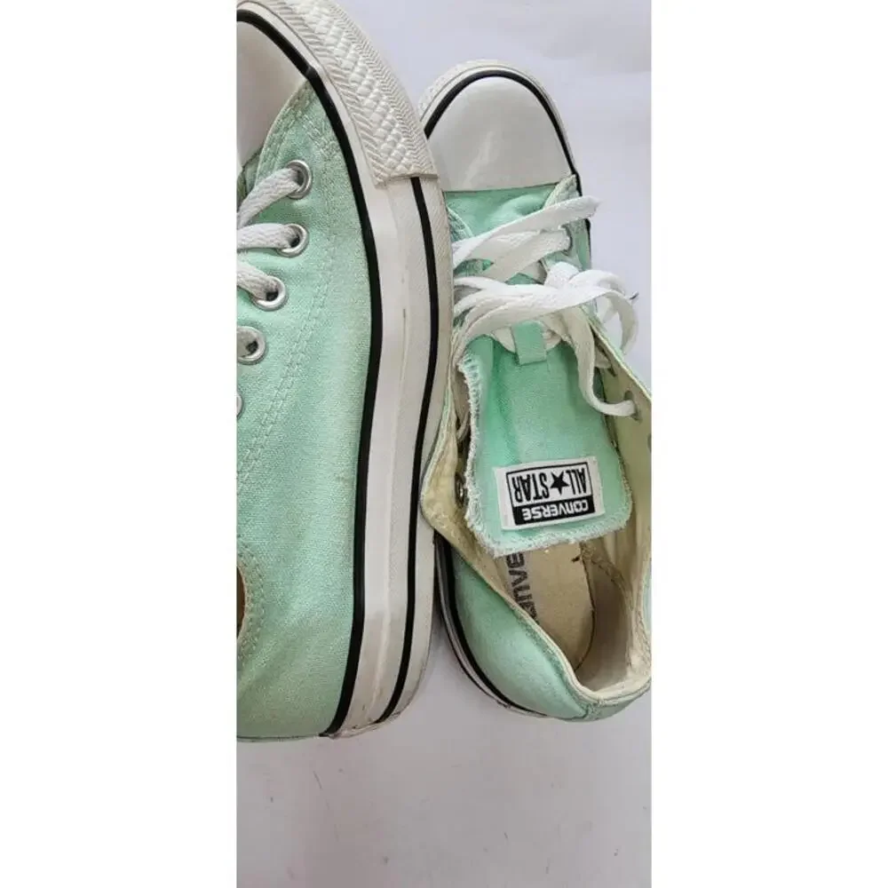 Converse All Star Mint Green Sneakers Mens Size 5, Womens Size 7 Rare Color - Picture 11 of 15